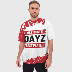 Футболка оверсайз мужская DayZ: best player ultimate, цвет: 3D-принт — фото 2