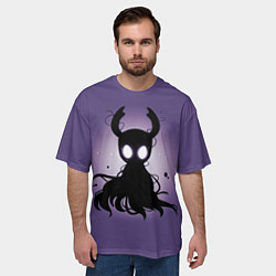 Футболка оверсайз мужская Hollow Knight темный рыцарь, цвет: 3D-принт — фото 2