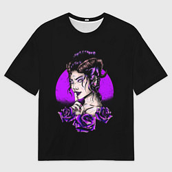 Мужская футболка оверсайз Готическая Ведьма