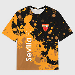 Футболка оверсайз мужская Sevilla Краска, цвет: 3D-принт