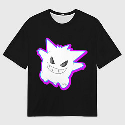 Футболка оверсайз мужская Pokemon gengar, цвет: 3D-принт
