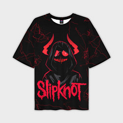 Мужская футболка оверсайз Slipknot - rock forever