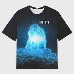 Футболка оверсайз мужская STALKER Монолит, цвет: 3D-принт