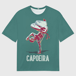 Футболка оверсайз мужская Capoeira fighter, цвет: 3D-принт