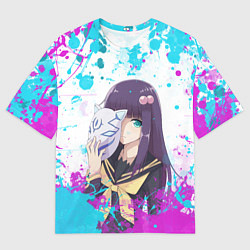 Футболка оверсайз мужская Бэнио Адасино, цвет: 3D-принт