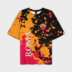 Мужская футболка оверсайз Roma Краска