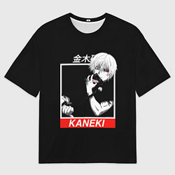 Мужская футболка оверсайз Tokyo Ghoul - Kaneki Ken
