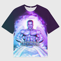 Футболка оверсайз мужская Billie Herrington: Gachimuchi, цвет: 3D-принт