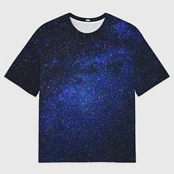 Футболка оверсайз мужская Необъятный космос, цвет: 3D-принт