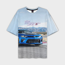 Мужская футболка оверсайз Chevrolet Camaro ZL 1 - Motorsport
