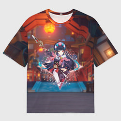 Мужская футболка оверсайз Юнь Цзинь в примогеме