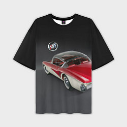 Футболка оверсайз мужская Buick Centurion - USA - Retro, цвет: 3D-принт
