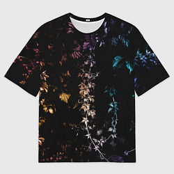 Футболка оверсайз мужская Magic Foliage, цвет: 3D-принт