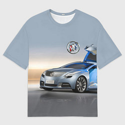 Мужская футболка оверсайз Buick Riviera - Concept - Nature