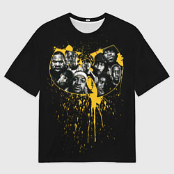 Мужская футболка оверсайз Wu-Tang Clan paint