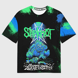 Футболка оверсайз мужская Slipknot monster, цвет: 3D-принт