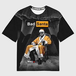 Мужская футболка оверсайз Bad Santa REC