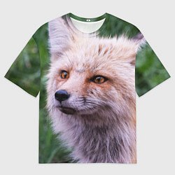 Футболка оверсайз мужская Лисa, цвет: 3D-принт