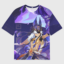 Мужская футболка оверсайз Сайно Genshin Impact