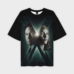 Мужская футболка оверсайз X - Files