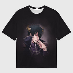 Футболка оверсайз мужская The Devil Is a Part-Timer, цвет: 3D-принт