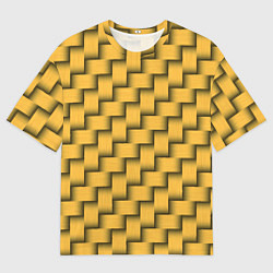 Мужская футболка оверсайз Плетёнка - паттерн