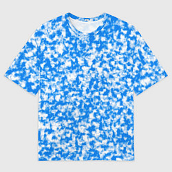 Футболка оверсайз мужская Абстрактные облака - текстура, цвет: 3D-принт