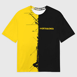 Футболка оверсайз мужская Arasaka corporation, цвет: 3D-принт
