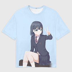 Мужская футболка оверсайз Koguma peace - Супер Каб