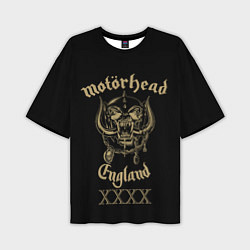 Мужская футболка оверсайз Motorhead England