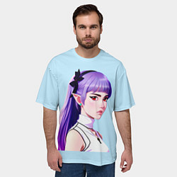 Футболка оверсайз мужская Elf Grimes, цвет: 3D-принт — фото 2