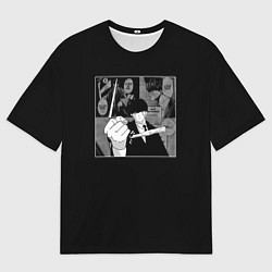 Футболка оверсайз мужская Мэш ломает волшебную палочку, цвет: 3D-принт