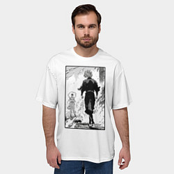 Футболка оверсайз мужская Hollow Gabimaru, цвет: 3D-принт — фото 2