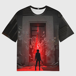 Мужская футболка оверсайз Control