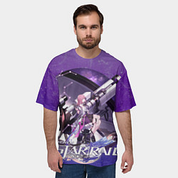 Футболка оверсайз мужская Аста Хонкай Стар Рейл, цвет: 3D-принт — фото 2
