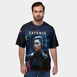 Футболка оверсайз мужская The expanse - a telltale series, цвет: 3D-принт — фото 2