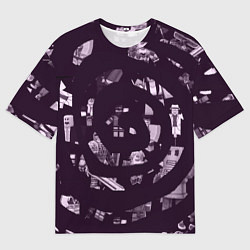 Футболка оверсайз мужская Roblox персонажи, цвет: 3D-принт