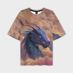 Мужская футболка оверсайз Pathfinder dragon