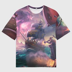 Мужская футболка оверсайз Магия Sea of Thieves