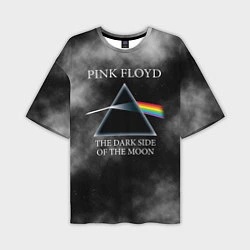 Футболка оверсайз мужская Pink Floyd космос, цвет: 3D-принт