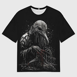 Футболка оверсайз мужская Slipknot - Stay and bleeding, цвет: 3D-принт