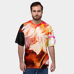 Футболка оверсайз мужская Адский Рай Габимару, цвет: 3D-принт — фото 2