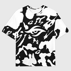 Мужская футболка оверсайз Форма Team Secret абстракт