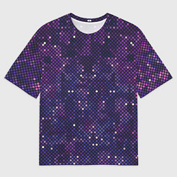 Мужская футболка оверсайз Disco space