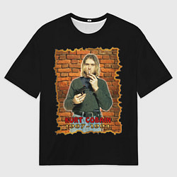 Мужская футболка оверсайз Kurt Cobain 1967 - 1994