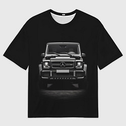 Футболка оверсайз мужская Чёрный Гелендваген, цвет: 3D-принт