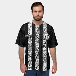 Футболка оверсайз мужская Invictus Gaming black, цвет: 3D-принт — фото 2