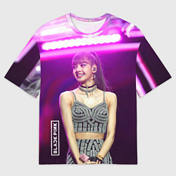Мужская футболка оверсайз Blackpink Lisa awarded