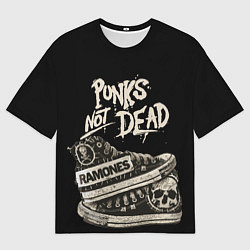 Футболка оверсайз мужская Punk Shoes, цвет: 3D-принт