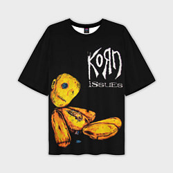 Мужская футболка оверсайз Korn - issues